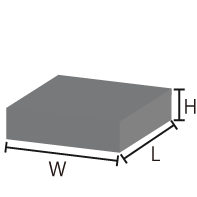 フェライト磁石　異方性　13.5×5.5×2